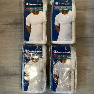 Champion Crew T-Shirt 2-pack Large